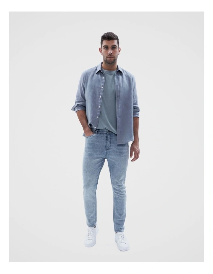 Slim Tapered Jean in Denim