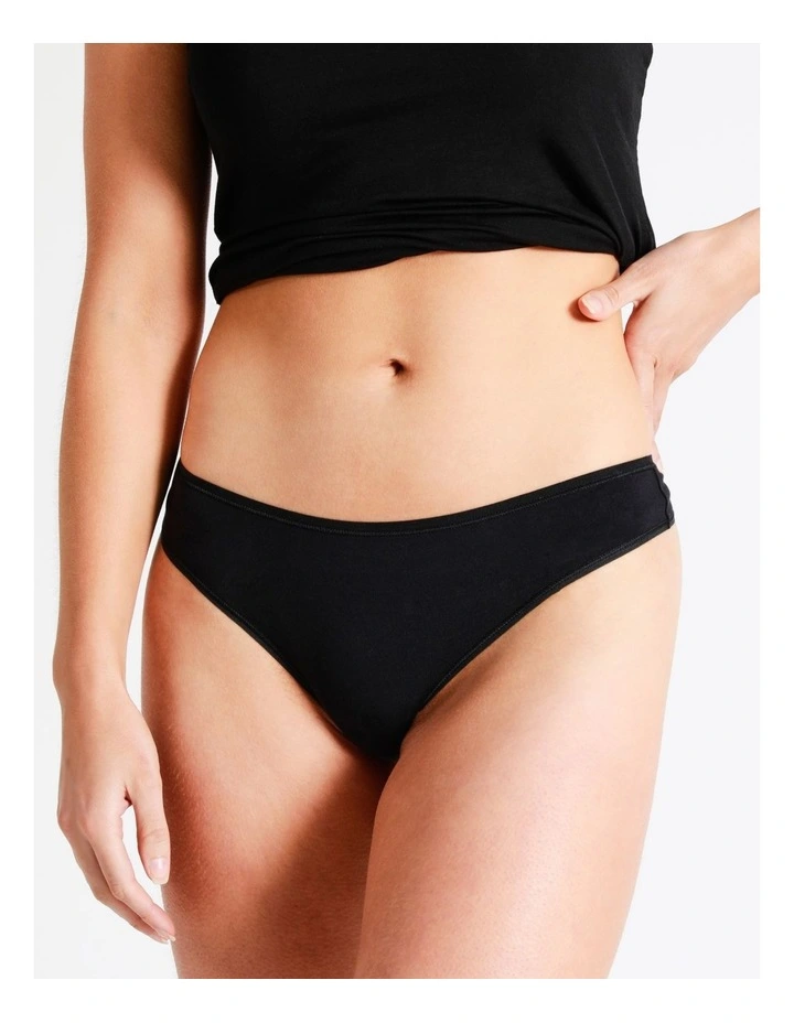 Modal G-string in Black