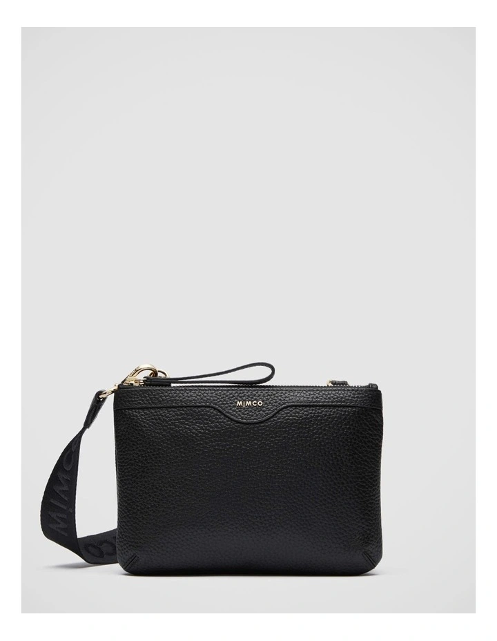 Jett Duo Crossbody Bag in Black Light Gold