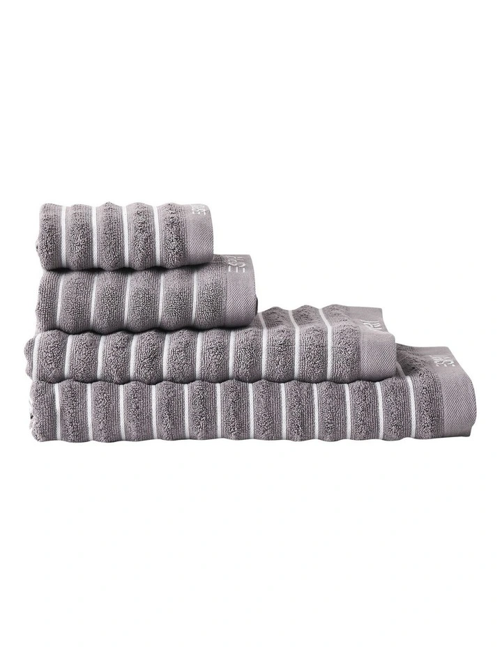 Seville Bath Towel Range Grey