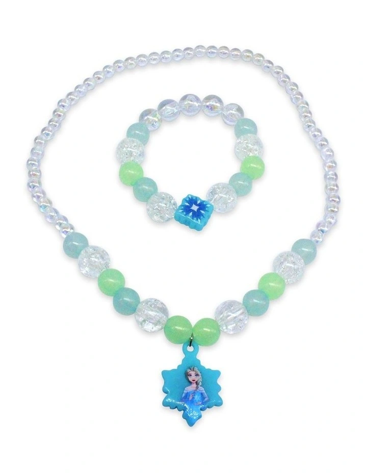 Disney Glow in The Dark Necklace & Bracelet in Multi