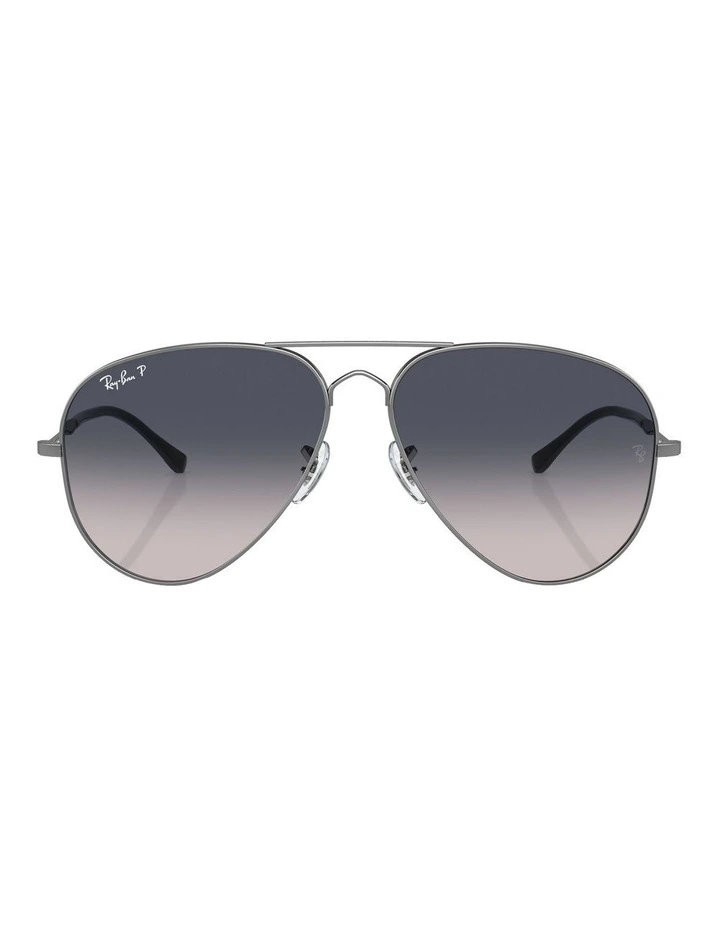 Old Aviator Polarised Sunglasses in Grey