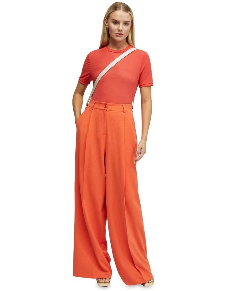 Camilla Mesh Top in Sunset