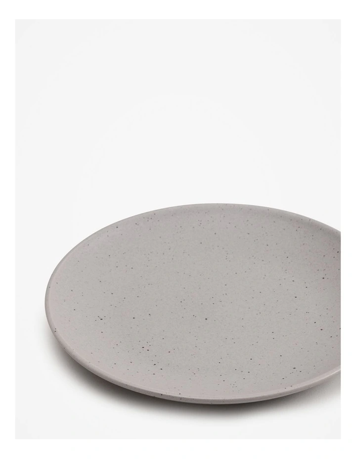 Tapas Side Plate in Pale Grey