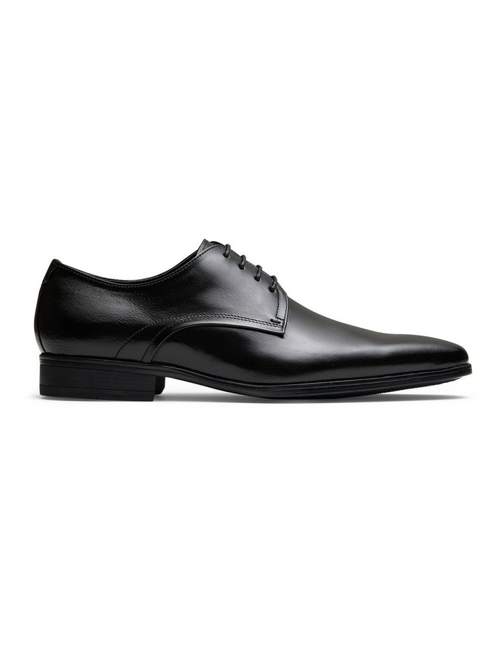 Markus Leather Derby Shoes in Black