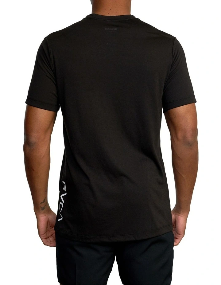 2X Short Sleeve T-Shirt in Black