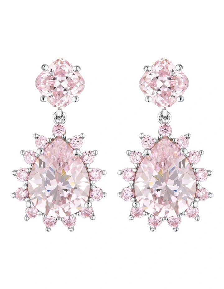 Luxe Velluto Earrings in Silver