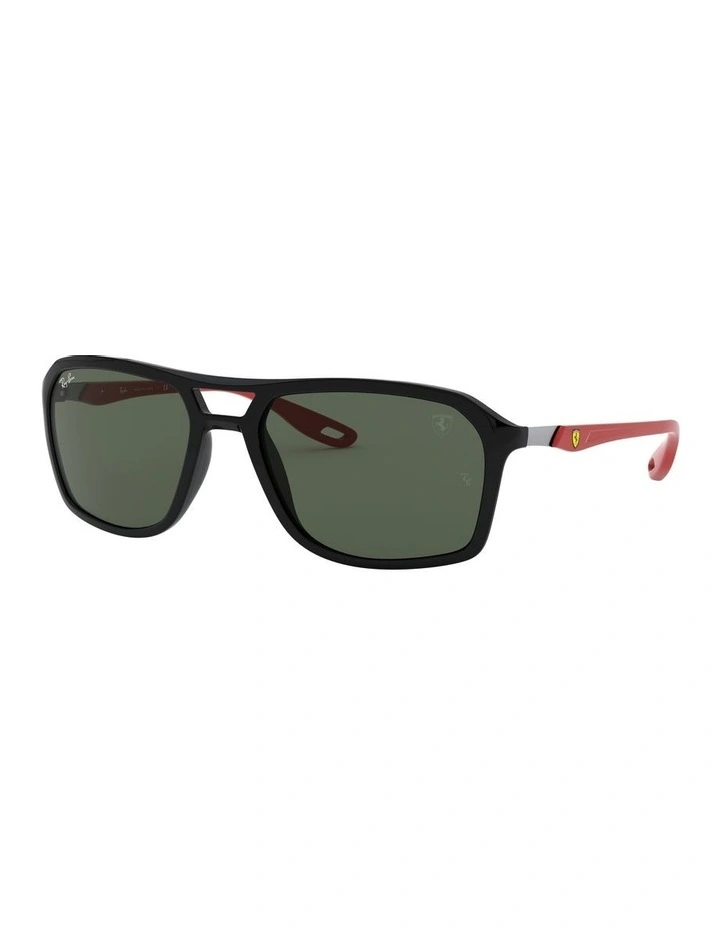 RB4329M Scuderia Ferrari Black Sunglasses