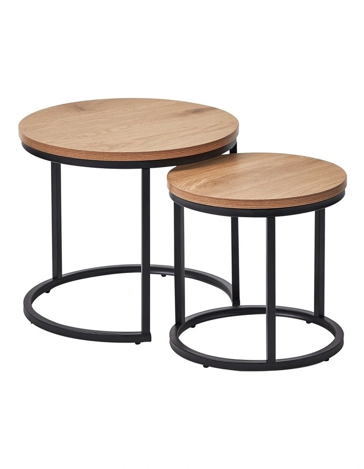 Sonoma Side Tables Set of 2 in Natural