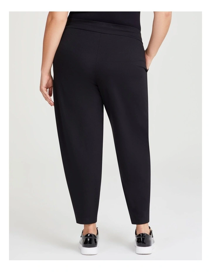 Bamboo Ponte Lounge Pant in Black