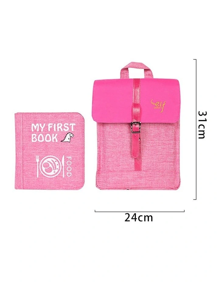 My First Book 5 Kids Early Education Learning Gift in Pink