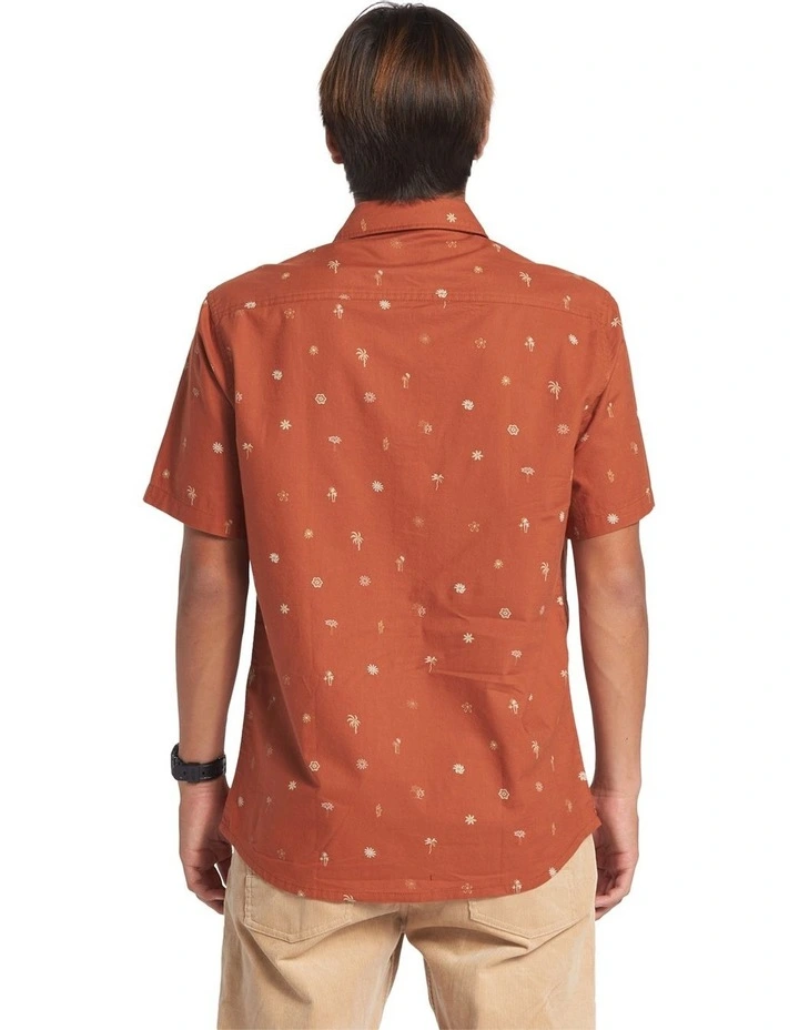 Heat Wave Short Sleeve Shirt in Baked Clay