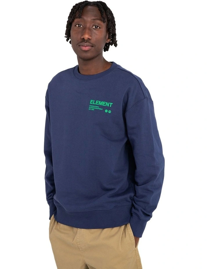 Equipment Relaxed Fit Sweatshirt in Blue