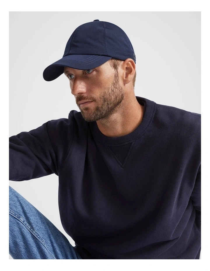Heritage Logo Cap in Midnight Blue