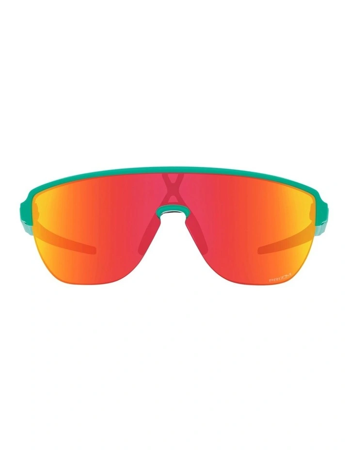 Corridor Low Bridge Fit Sunglasses in Blue