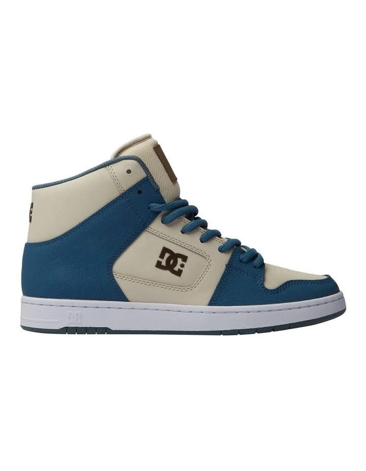 Manteca 4 High Top Shoes in Grey/Blue/White