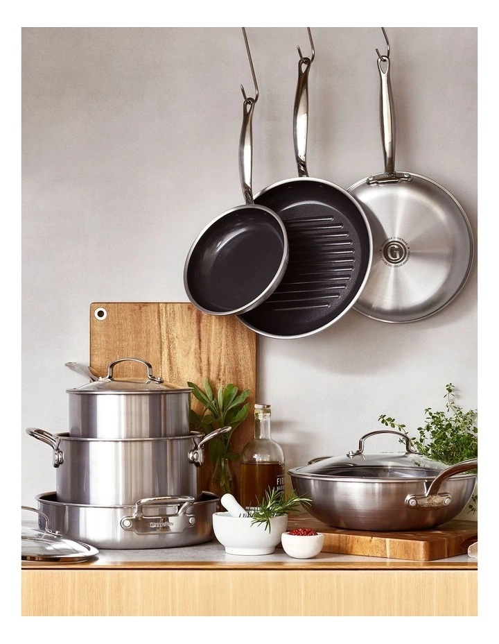 Premiere Frypan 20cm x 40mm in Stainless Steel
