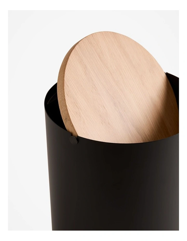 Fitzroy Bin in Black