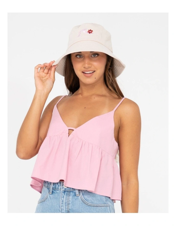 Meadow Bucket Hat in Grey