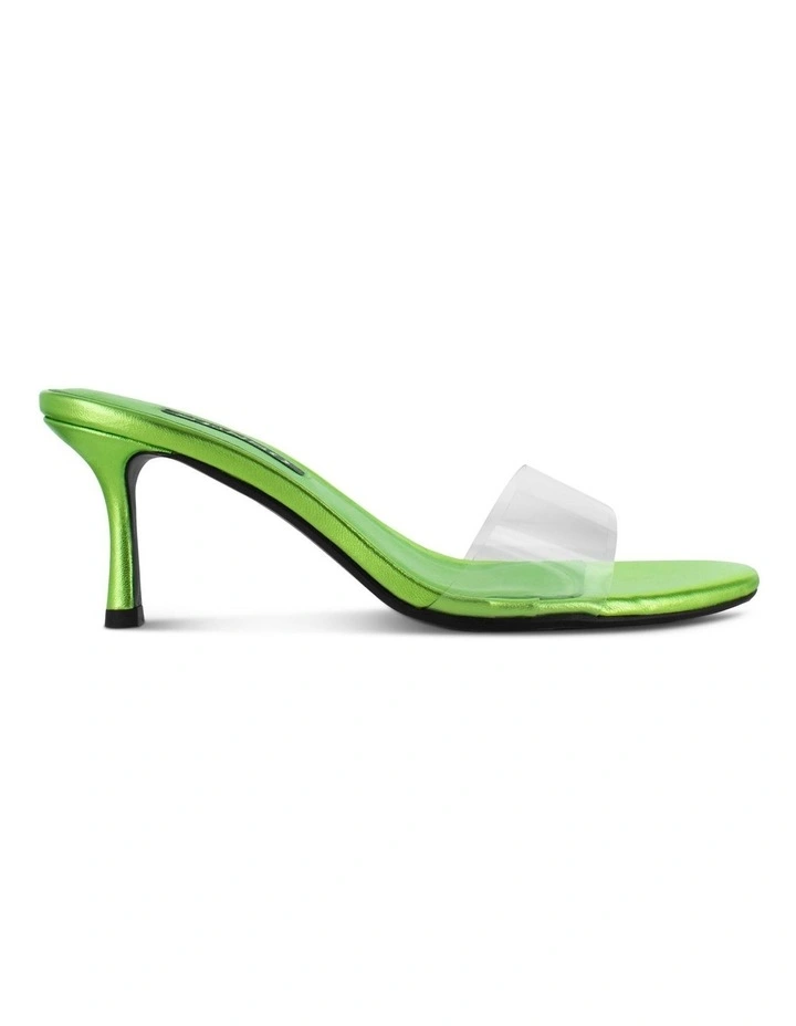 Gianna Heeled Sandals in Green
