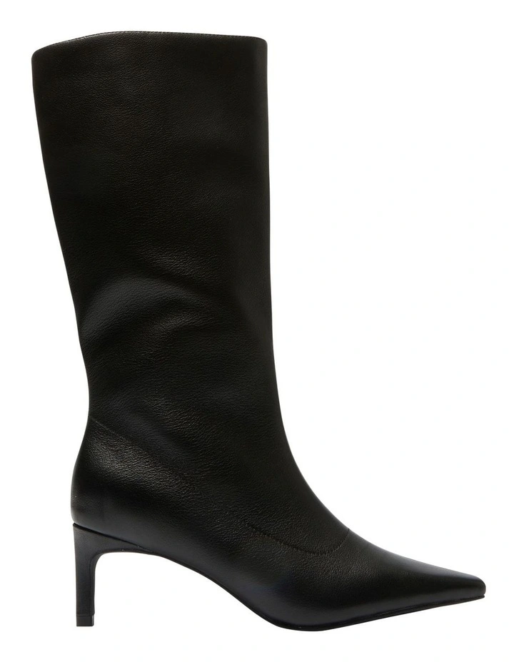 Ultimate Knee Boots in Black Leather