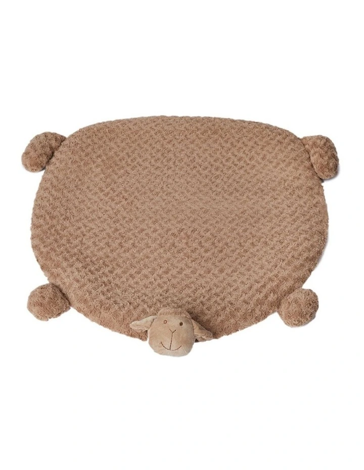 Cushion Puppy Kennel Calming Bed in Tan