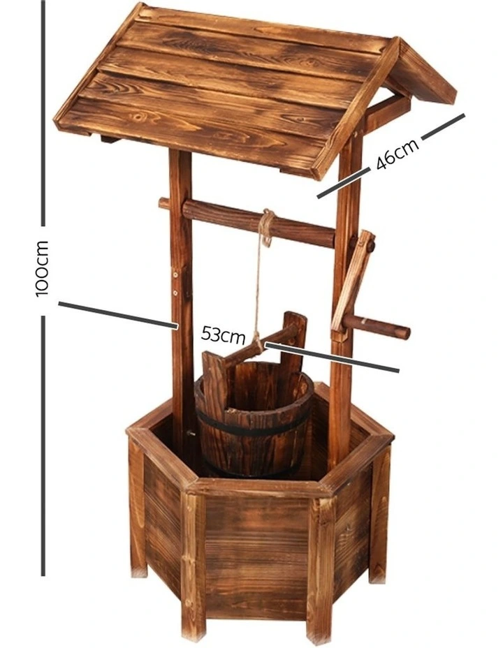 Wooden Wishing Well