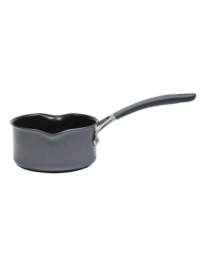 ScratchDefense A1 Nonstick Induction Open Milkpan With Spout 14cm 0.9L in Grey