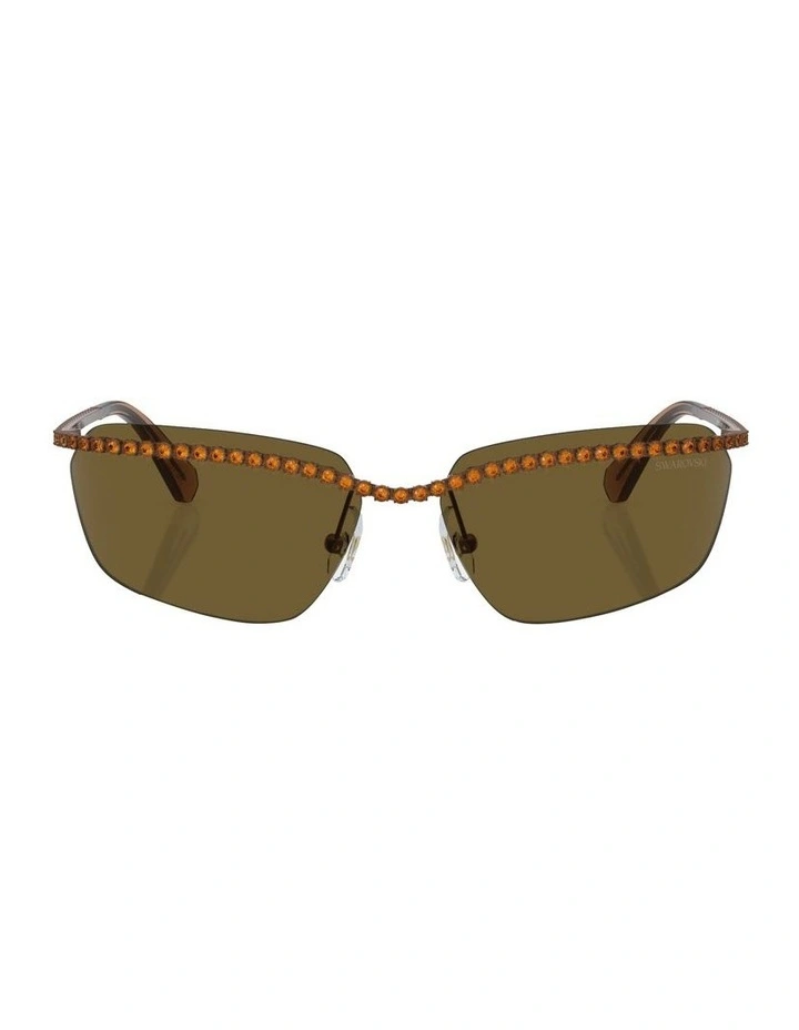 SK7001 Sunglasses in Brown