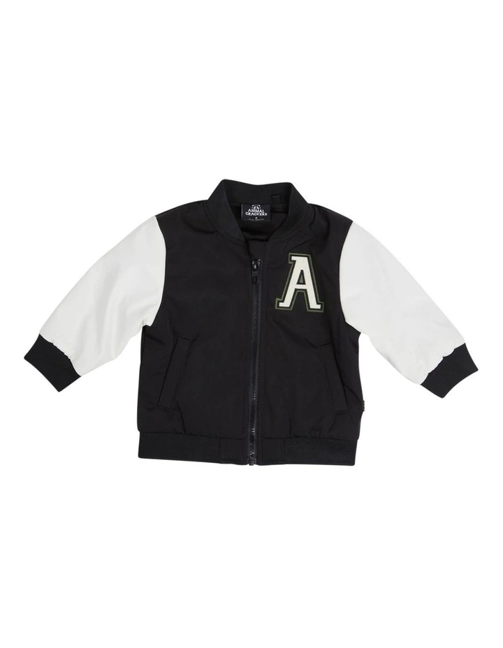 Covered Jacket (Size 0-5) in Black