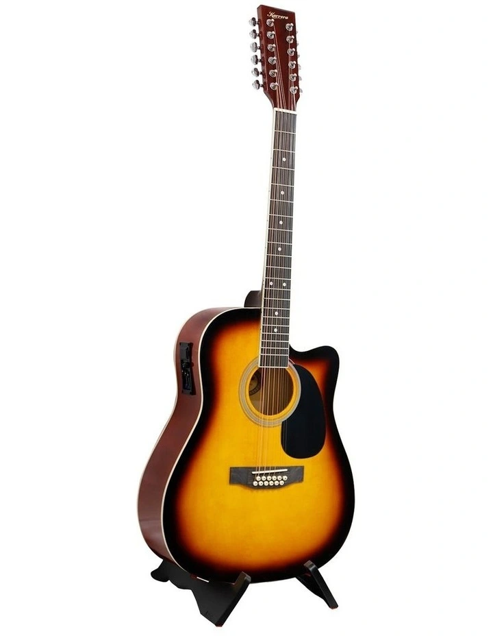 Acoustic Guitar 12-String with EQ in Sunburst