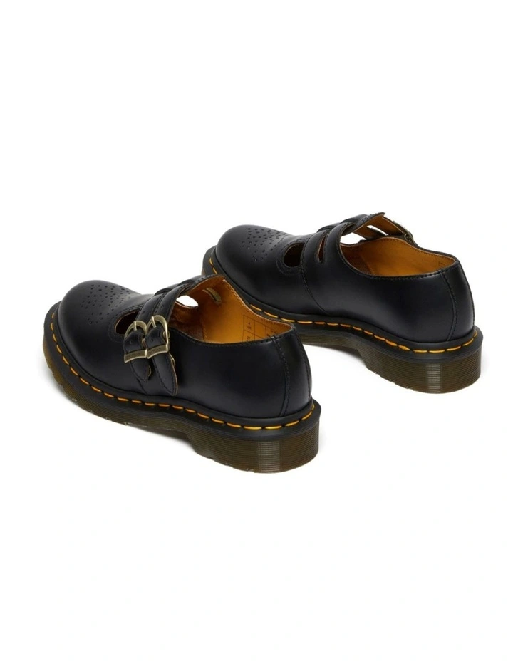 Mary Jane 8065 Shoe in Black Smooth