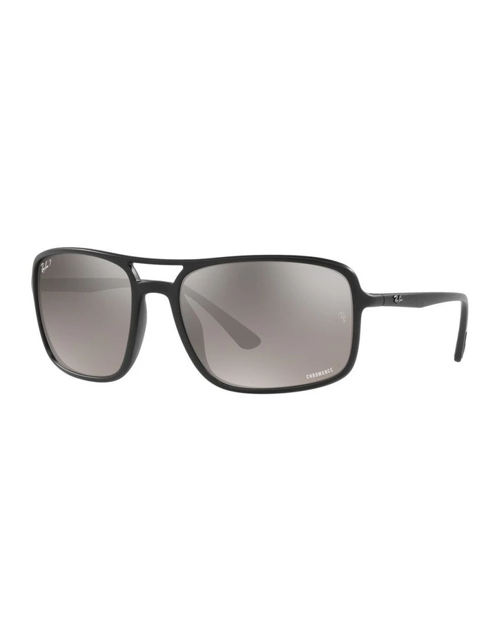 RB4375 Chromance Black Polarised Sunglasses