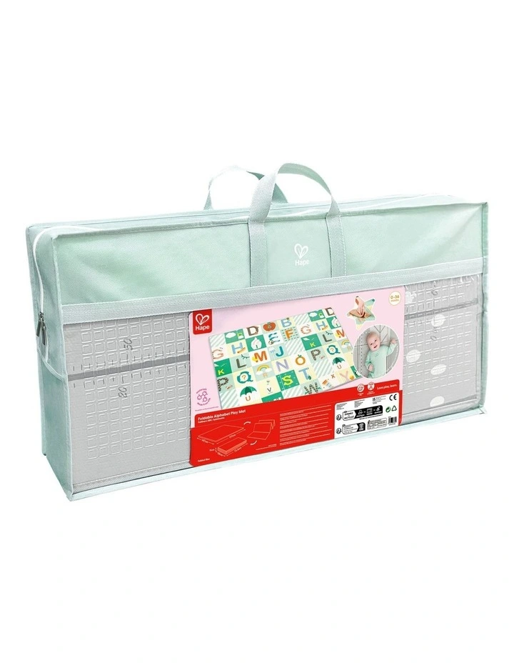 Foldable Alphabet Playmat in Multi