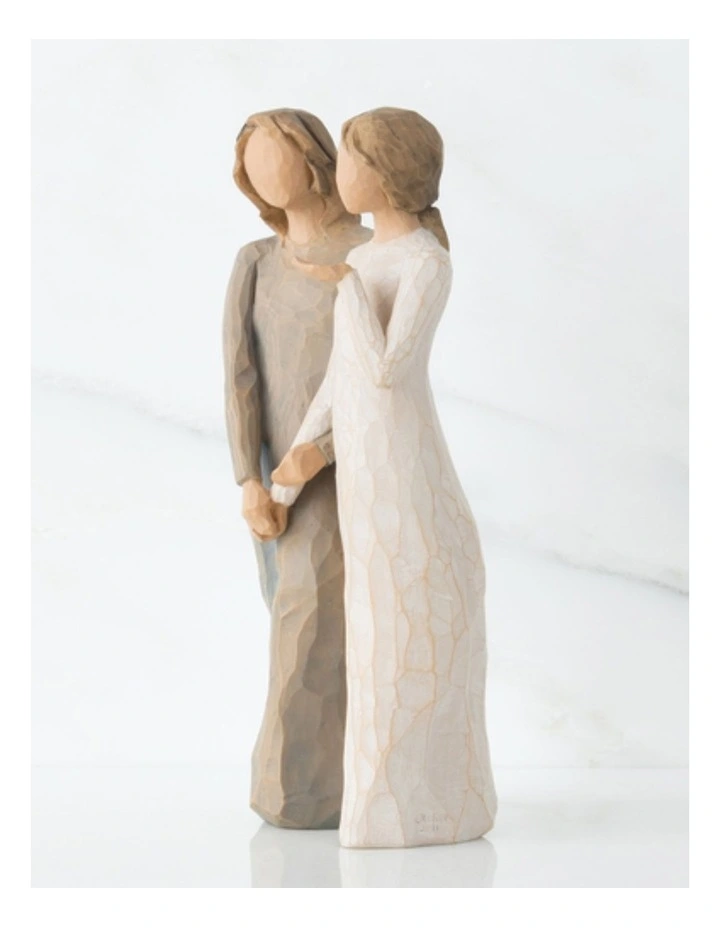 My Sister, My Friend Sculpted Figures in White