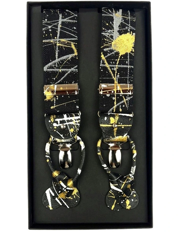 Mamiki Painted 2-in-1 Braces 35mm in Black