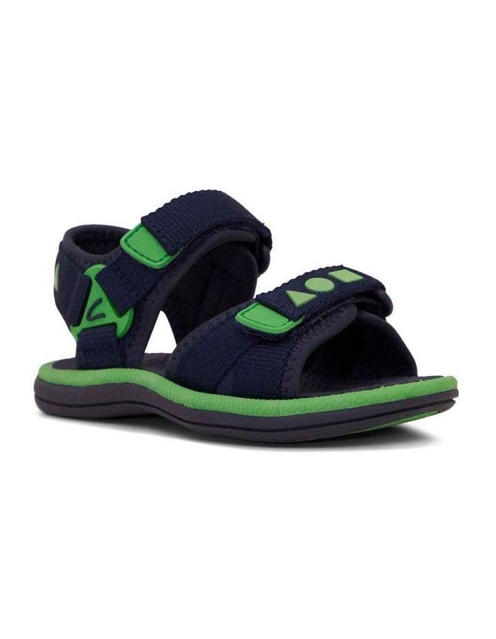 Finn Beach Sandals in Navy/Green