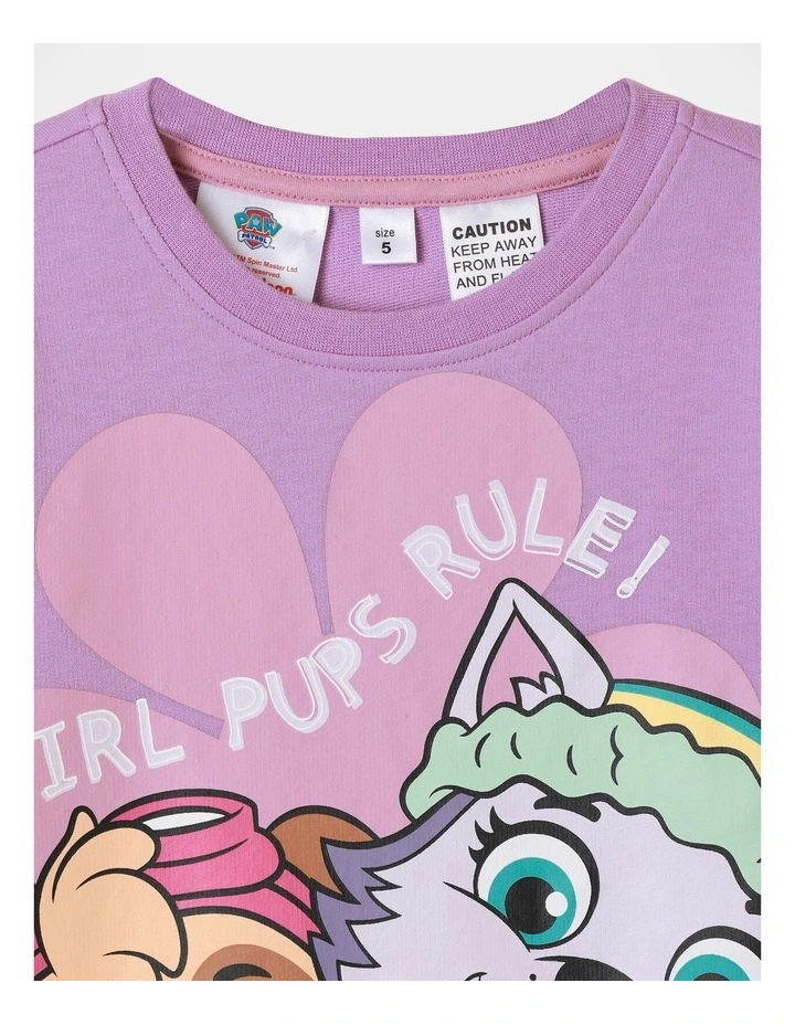 Paw Patrol Pyjama Set in Lavender