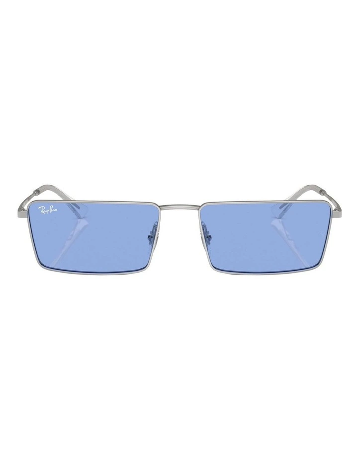 Emy Bio-Based Sunglasses in Silver
