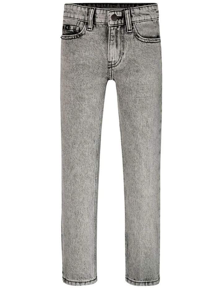 Slim Jeans in Stone Light Grey