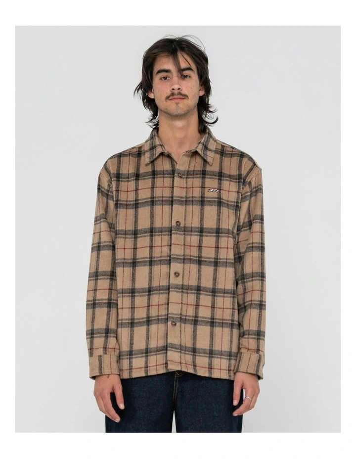 Woodchuck Midweight Overshirt in Natural