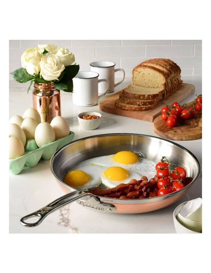 Insignia Stainless Steel Open Skillet 22cm in Silver