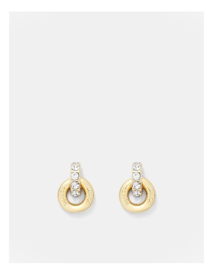 Circulate Stud Earrings in Gold