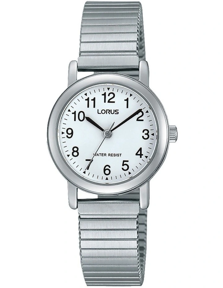 Dress Stainless Steel Watch in Silver