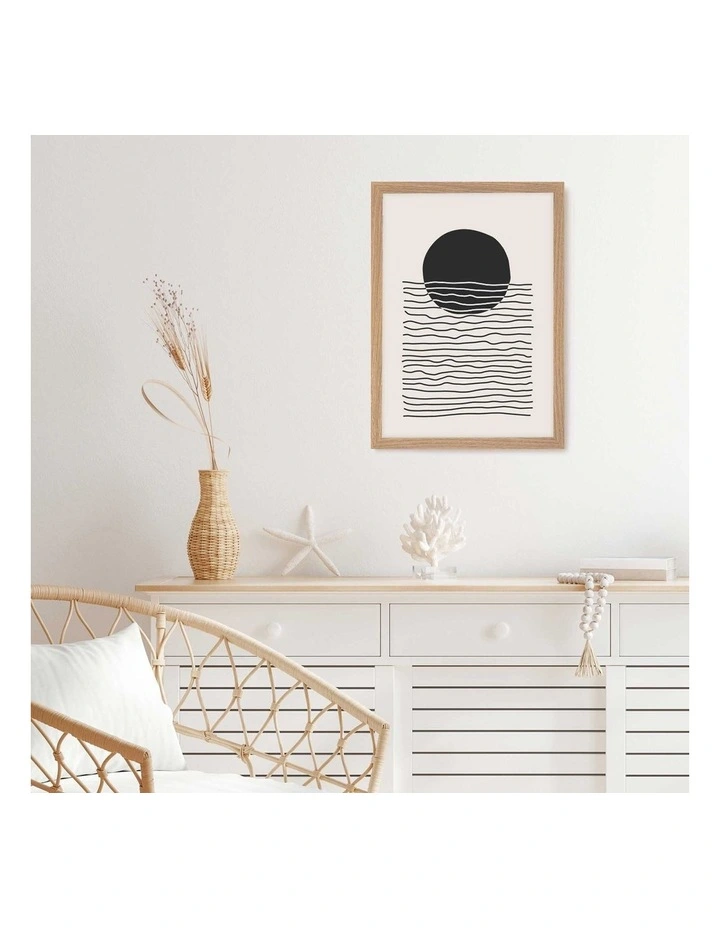 Premium Paradise Photo Frames 29.7x42cm Set Of 2 in Oak