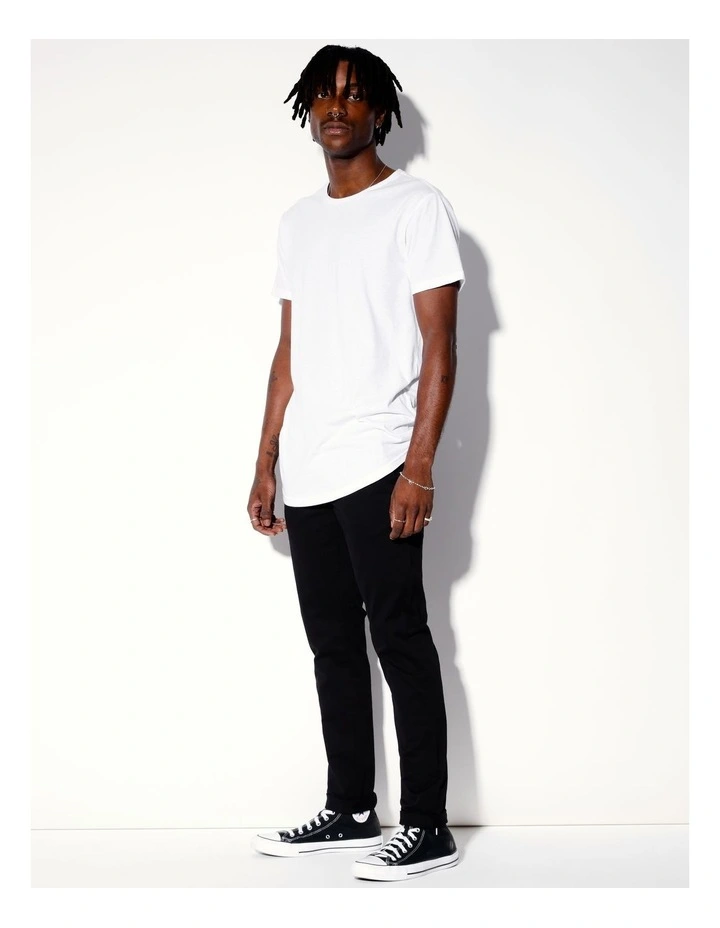 Skarsgard Skinny Chino in Black