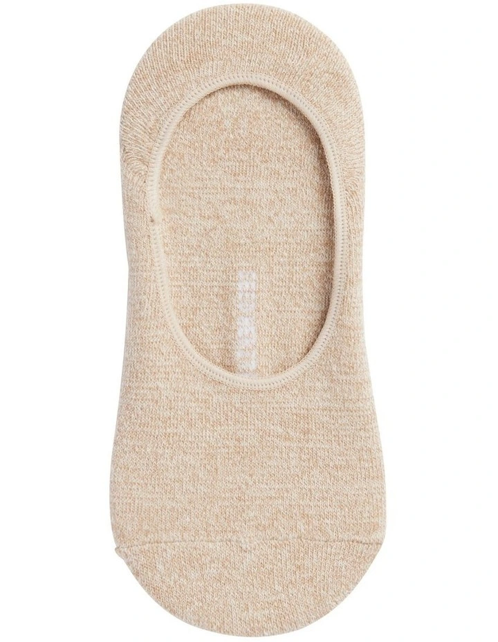 No Show Sock in Cookie Marle