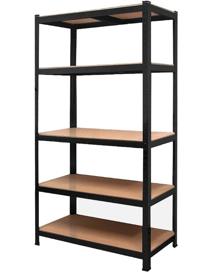 5 Tier Storage Rack 1.8X0.9X0.4m in Brown