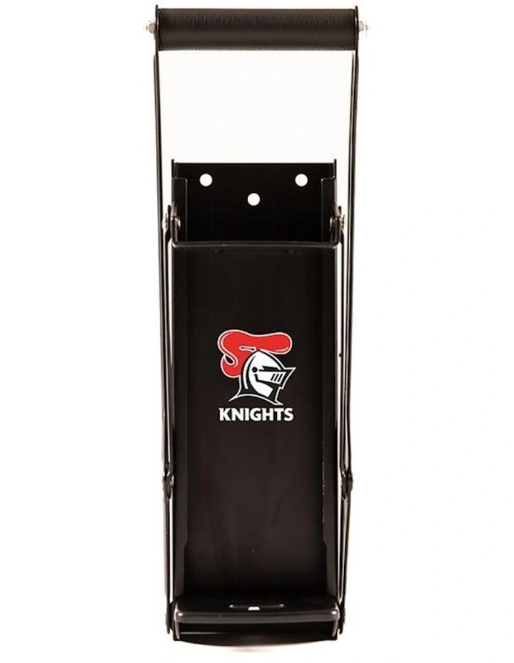 NRL Newcastle Knights Can Crusher with Bottle Opener in Black
