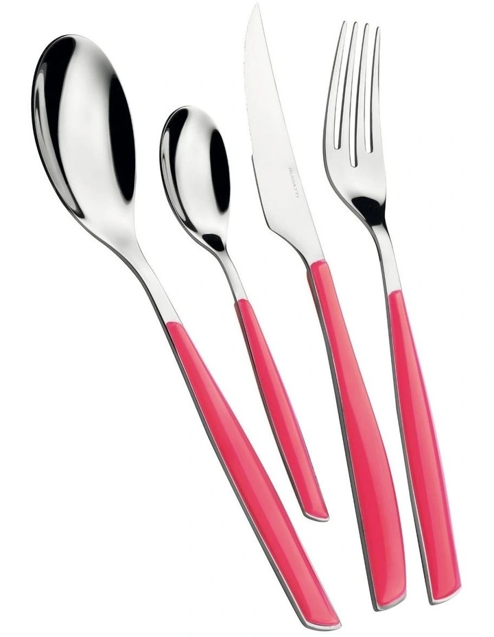 Glamour 24 Piece Cutlery Set in Pink Paradise